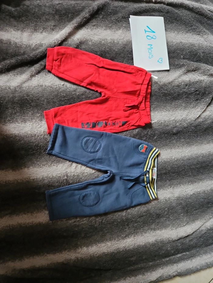 Lot de 2 pantalons 18 mois
