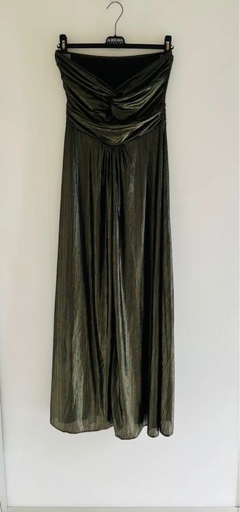 Robe longue noire et doré Taille S