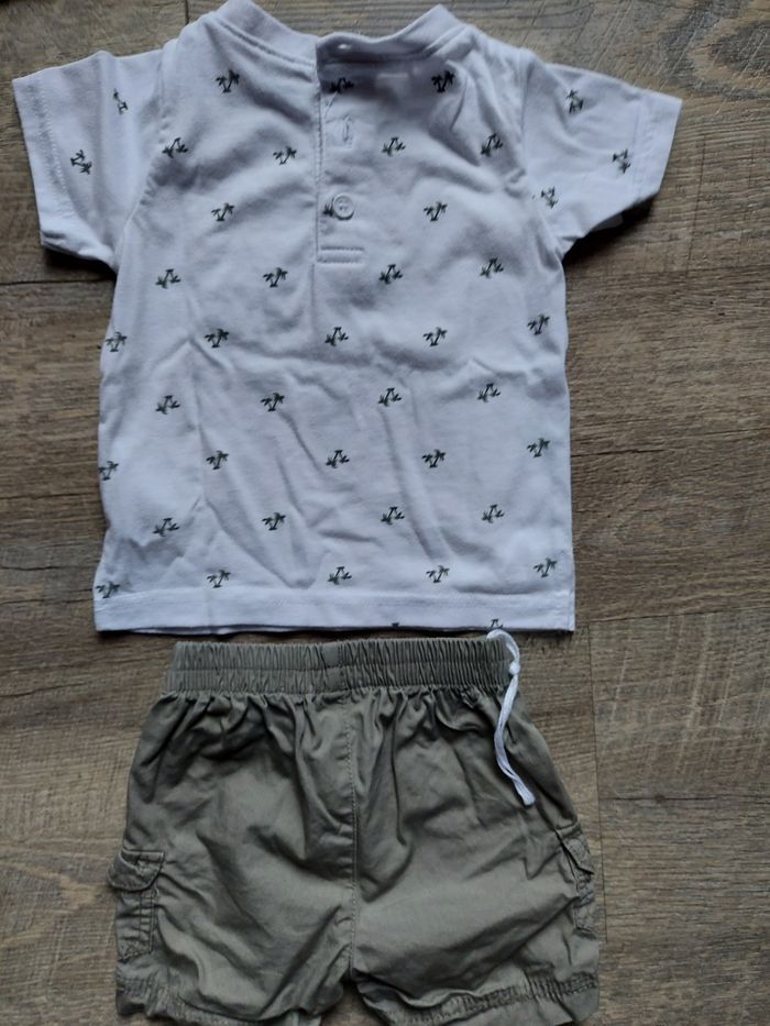 Ensemble 6mois short tee shirt - photo numéro 6