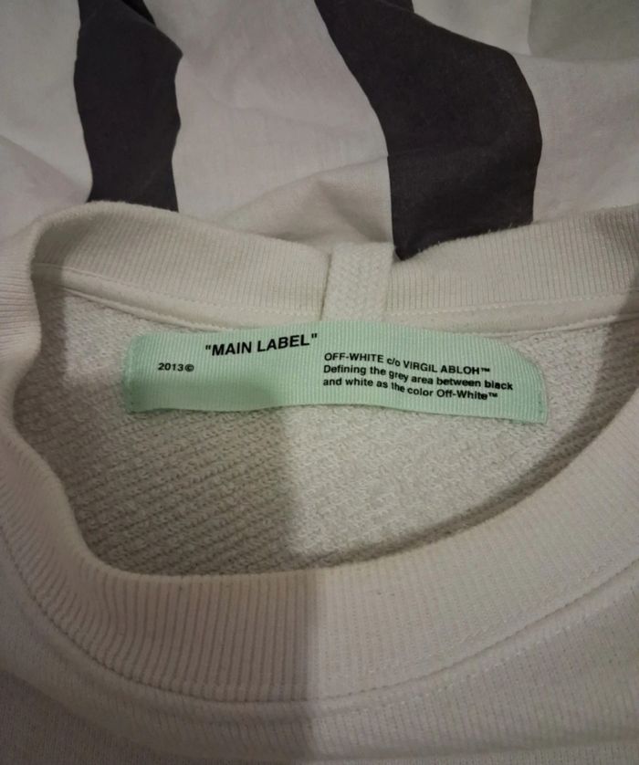 Pull off-white bart Simpson - photo numéro 5