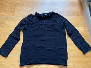 Pull dentelle