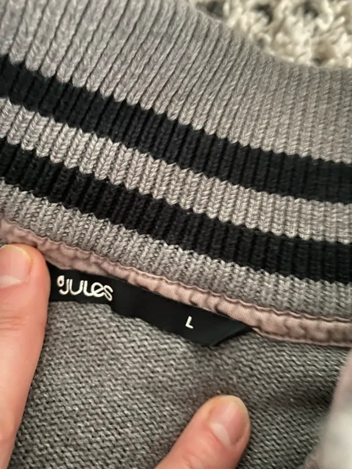 Pull gris Jules L - photo numéro 3