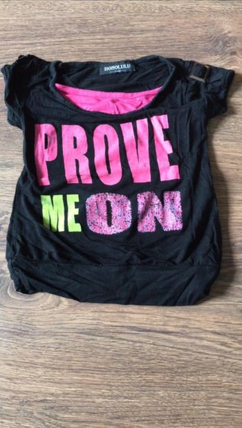 Tee-shirt noir 4 ans