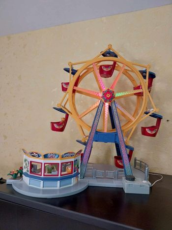 Playmobil Grande roue lumineuse + moteur