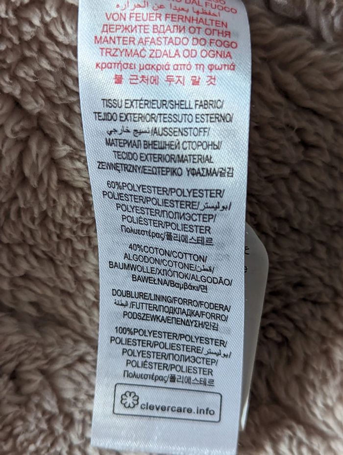 Manteau fourré DPAM 💙 9 mois - photo numéro 5