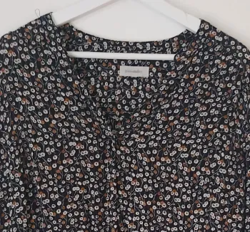Chemise manches 3/4 bas nouée Grain de Malice XL