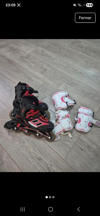 Roller pointure réglable