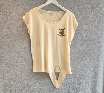 T-shirt Femme Camaïeu Orange – Taille S (FR36) – Coton – État Impeccable