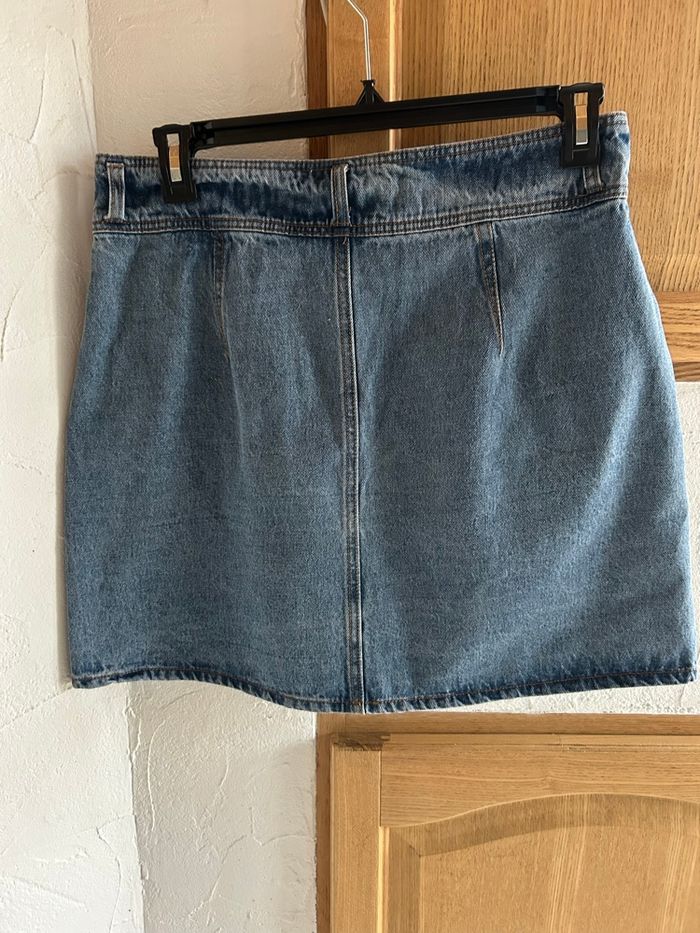 Jupe en jean bleu Gémo - taille 42 - photo numéro 2