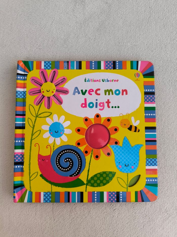 Livre Avec mon doigt Usborne - photo numéro 2