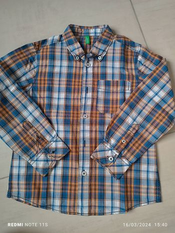 Chemise manches longues