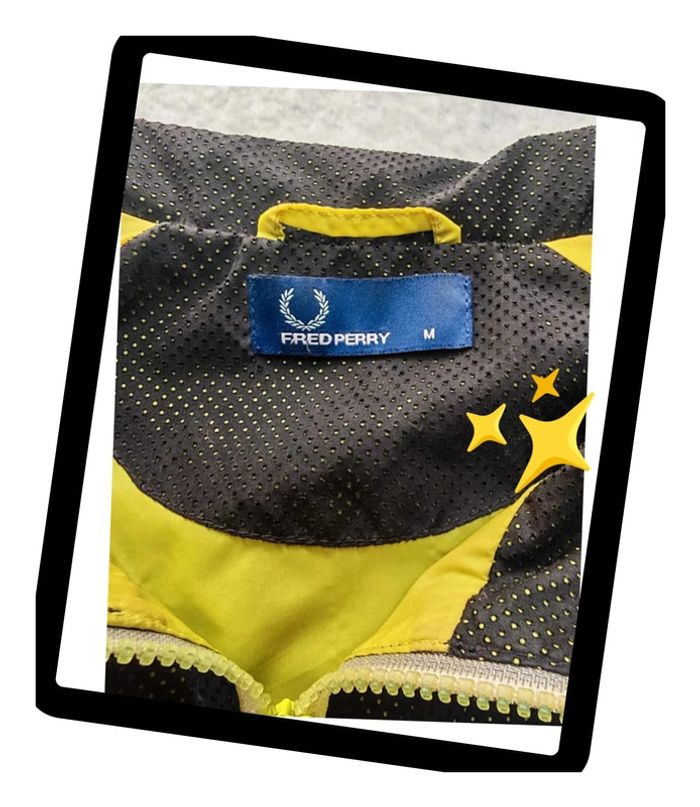 Veste coupe vent Fred Perry Taille M - photo numéro 3