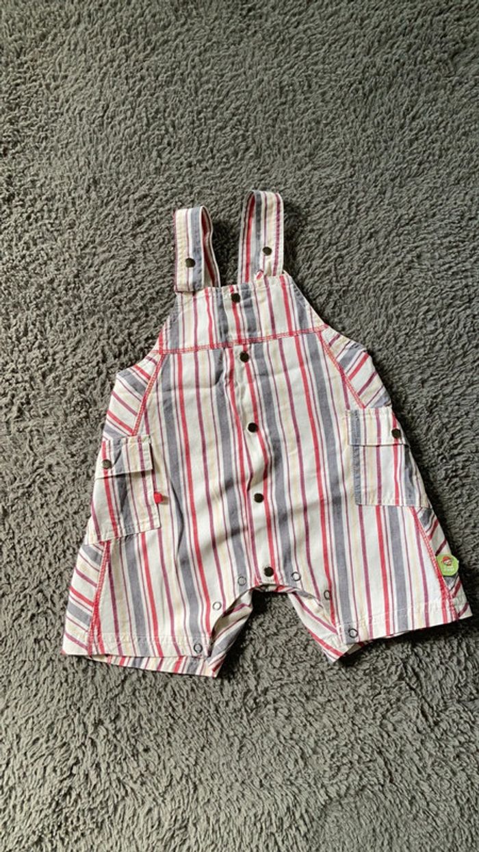 Salopette courte 6 mois