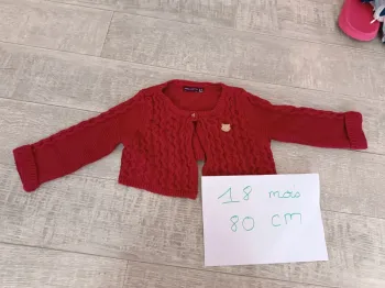 Gilet sergent major 18 mois 80 cm