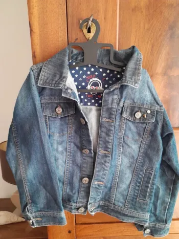 Veste en jeans fille