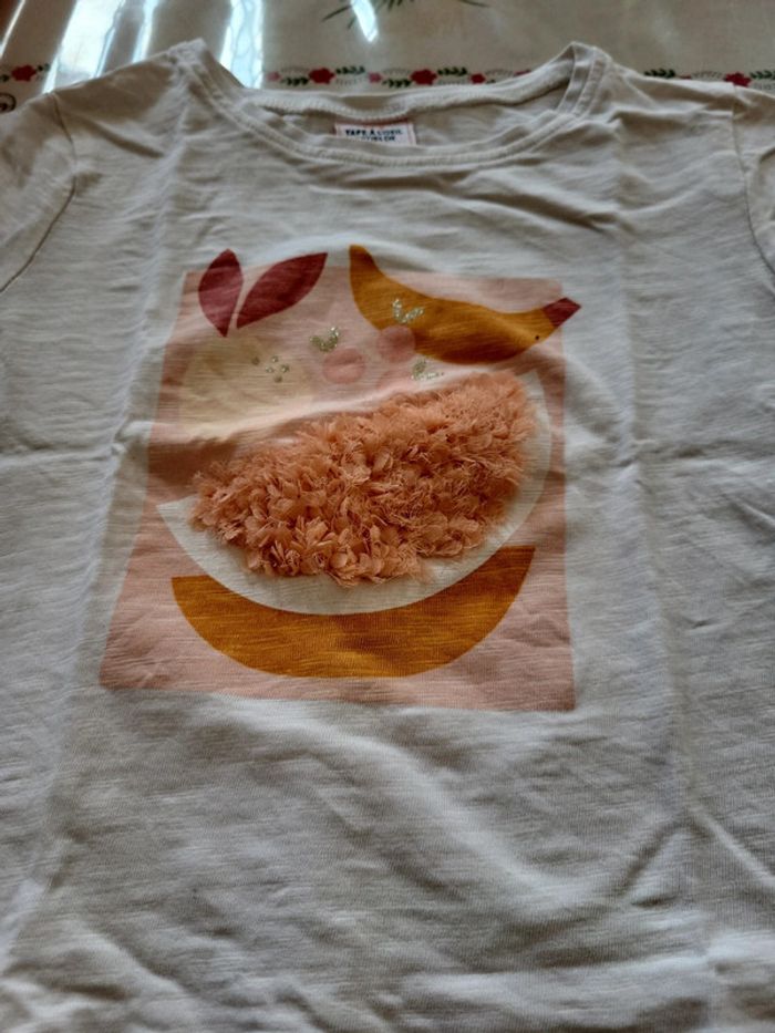 Tee-shirt manches courtes tao 4 ans - photo numéro 2