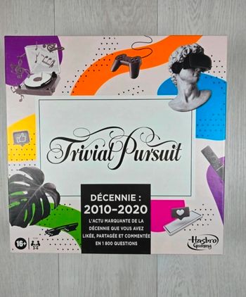 Trivial Pursuit Décennies 2010-2020 - Édition Hasbro Gaming