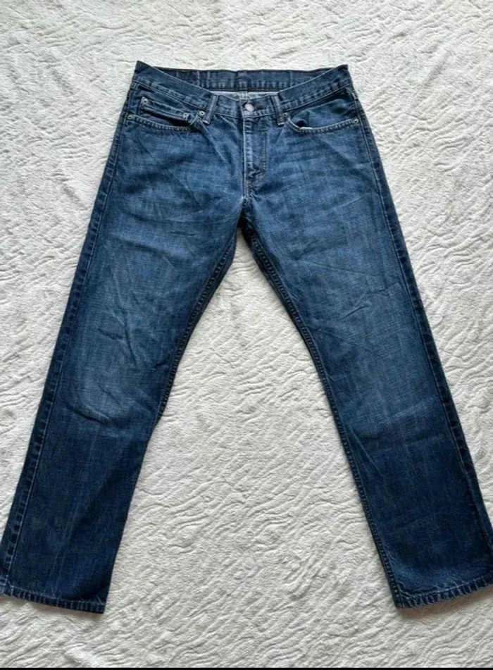 Jean Levi’s 514 homme M/40 L30 droit regular straight relaxed 100% coton bleu Mexique - photo numéro 4
