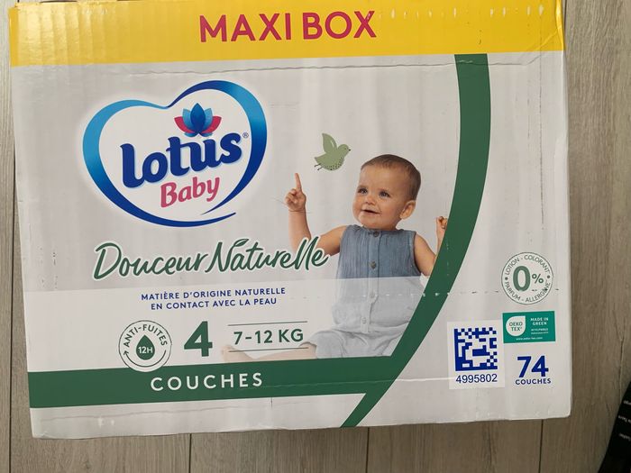 Couche lotus baby - photo numéro 2
