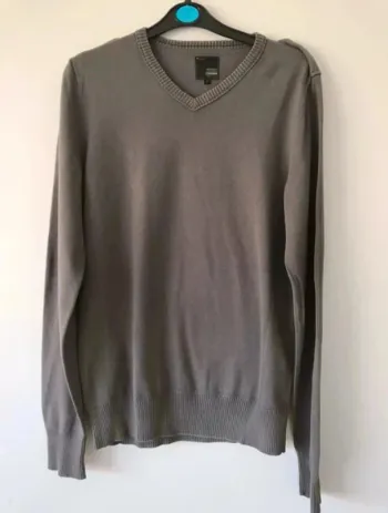 Pull gris homme Jules taille L