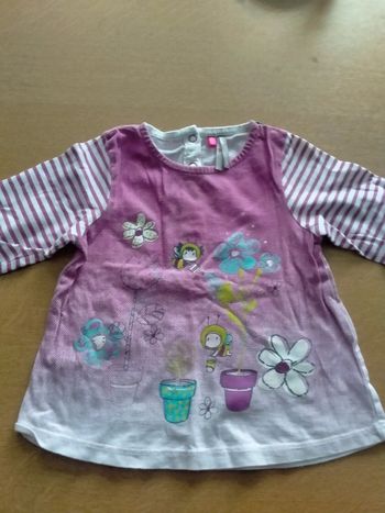 T-shirt 9 mois 71 cm