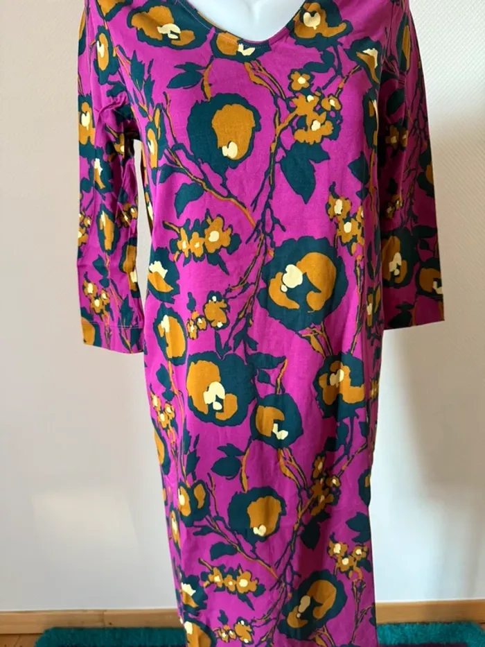 Robe coloré violette neuve avec étiquette taille XS- S zilch - photo numéro 4