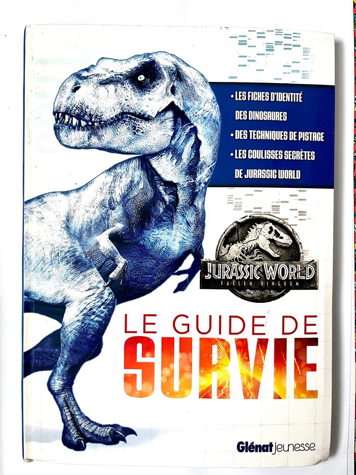 Livre guide de survie jurassic world