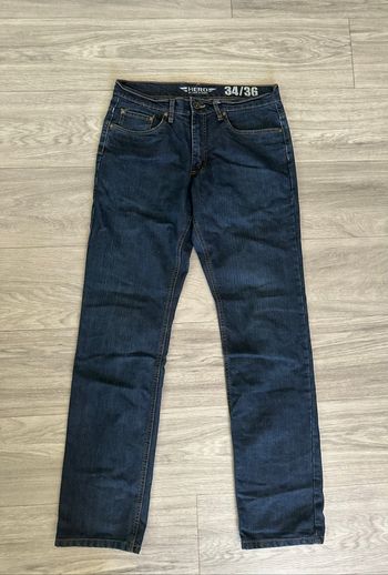 Jean denim droit bleu marine Hero T34/36 44FR