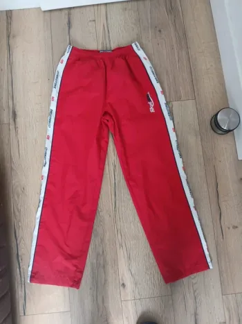Jogging skotone rouge vintage 14 ans basket ball