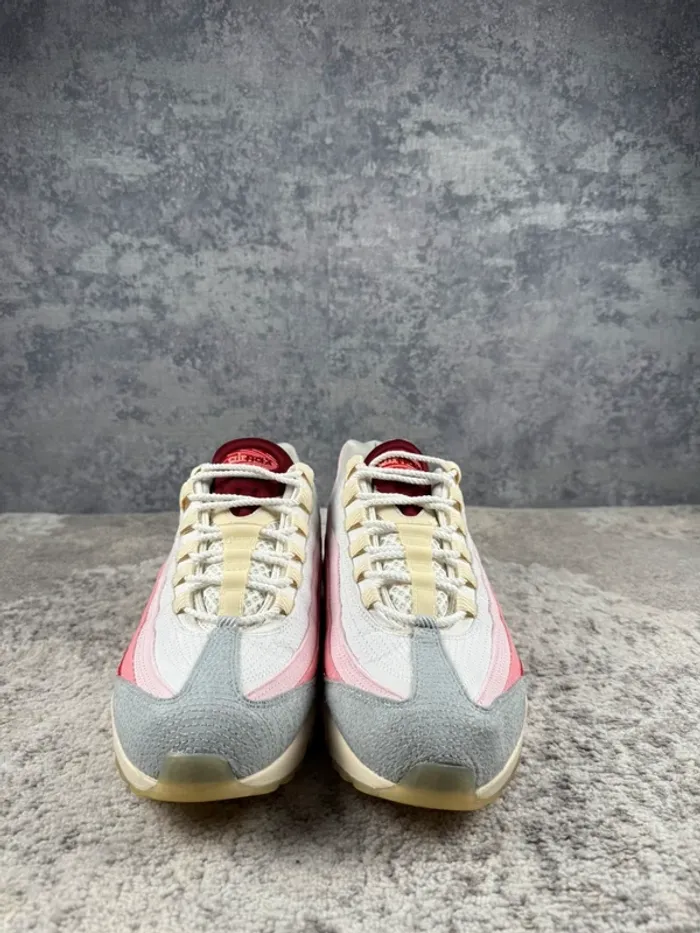 Nike Air Max 95 QS Anatomy Of Air GID - White & Pink & Red - photo numéro 2