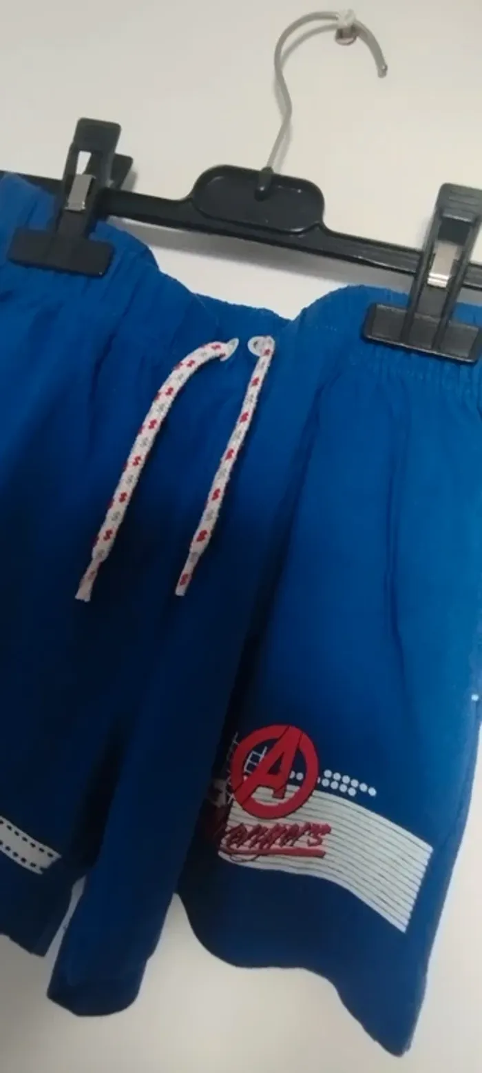 🌟 Ensemble Short et T-shirt Enfant Captain America - Style Super Héros 🌟 - photo numéro 7
