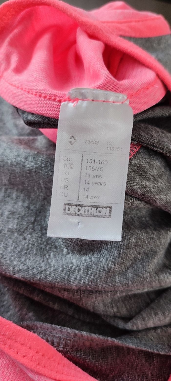 Tee-shirt sport Domyos 14 ans - photo numéro 4