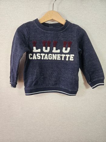 Pull lulu castagnettes 3 ans