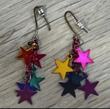 Boucles d’oreilles étoiles