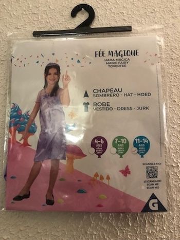 Déguisement fée magique 11-14 ans