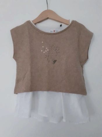 Tunique / débardeur fille Superposable 5 ans IKKS