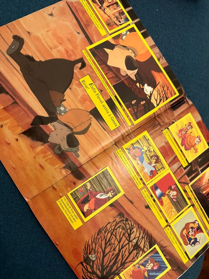 Album Panini complet souris Fievel au Far West American Tail goes west stickers Euroflash - photo numéro 8