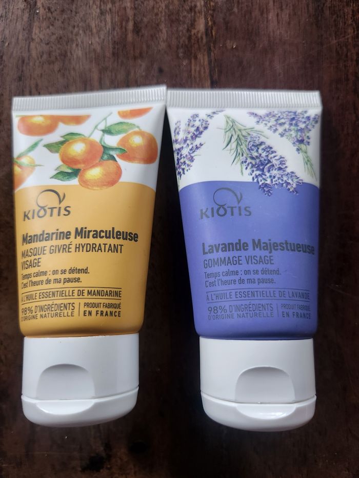 Masque et gommage kiotis