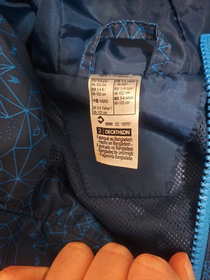 Kway quechua enfant - photo numéro 3