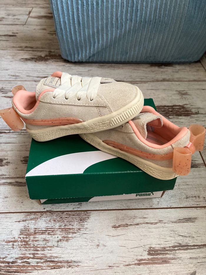 Puma suede bebe fille