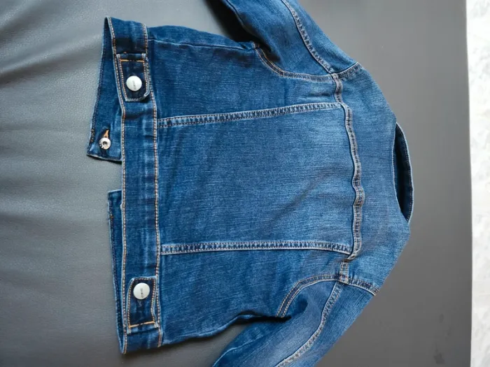 Veste en jean garçon boutons pressions okaidi garçon - photo numéro 14