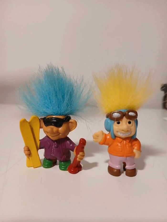 Figurines trolls weetos vintage