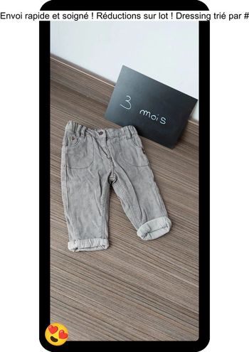 Pantalon jeans fille