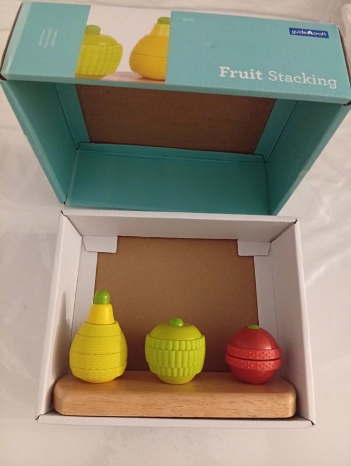 Empilable Fruits en Bois - photo numéro 2