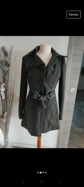 Manteau Véro Moda noir S