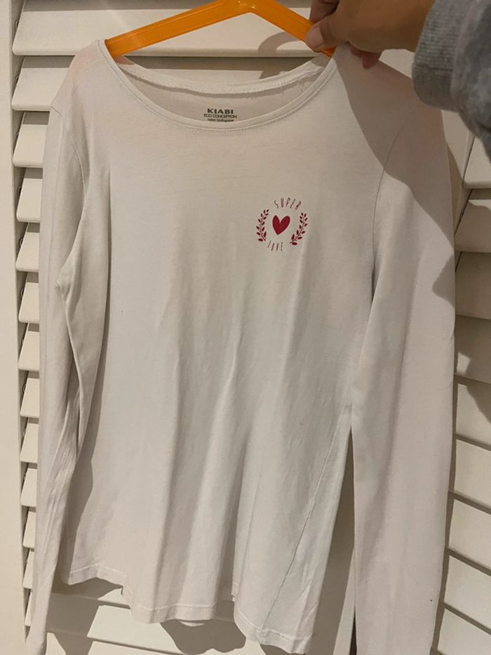 T-shirt manches longues Kiabi 12 ans très bon état