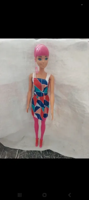Robe courte poupée Barbie