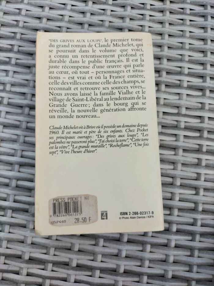 Des grives aux loups. Tome 2. Claude Michelet - photo numéro 2