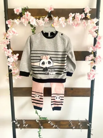 Ensemble panda fille Vital taille 24 mois comme neuf