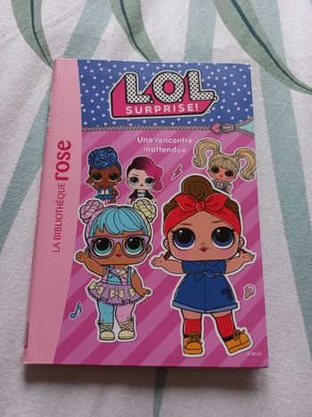 Livre bibliotheque rose L.O.L. surprise lol 6/8 ans tome 6